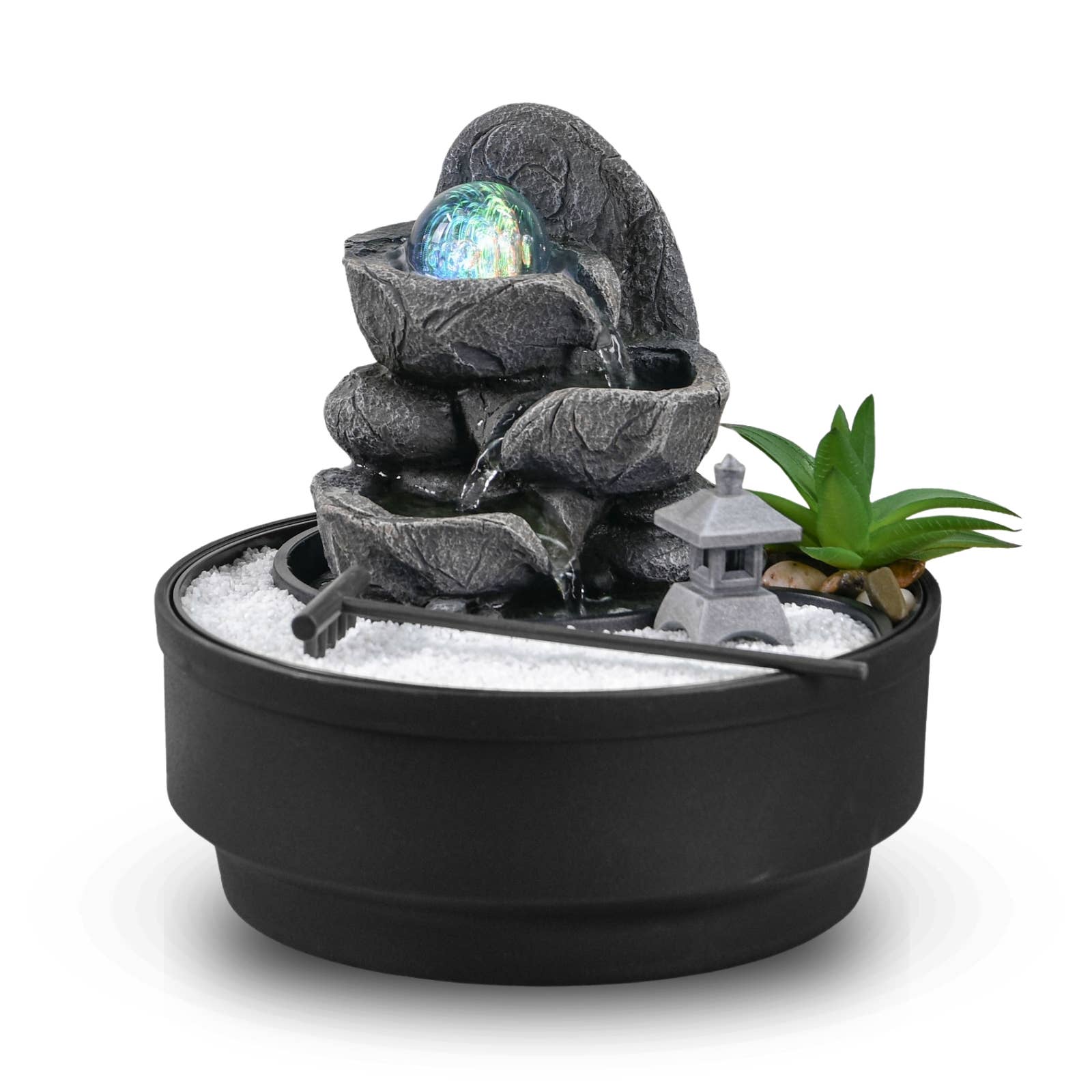 Zen'Arôme - Wholesale Decorative Tabletop Object - Zen Garden & Bogota Indoor Fountain - Zen Atmosphere Decor12