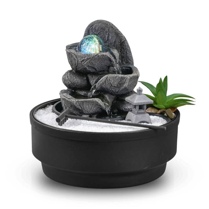 Zen'Arôme - Wholesale Decorative Tabletop Object - Zen Garden & Bogota Indoor Fountain - Zen Atmosphere Decor12