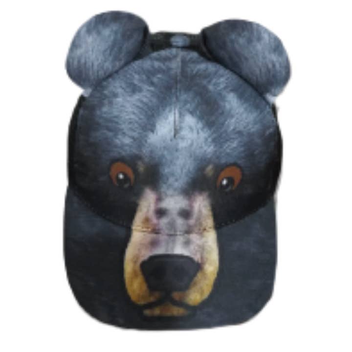 BRIEF INSANITY - Wholesale Baseballpet - Kinderen - Black Bear Kid's Hat