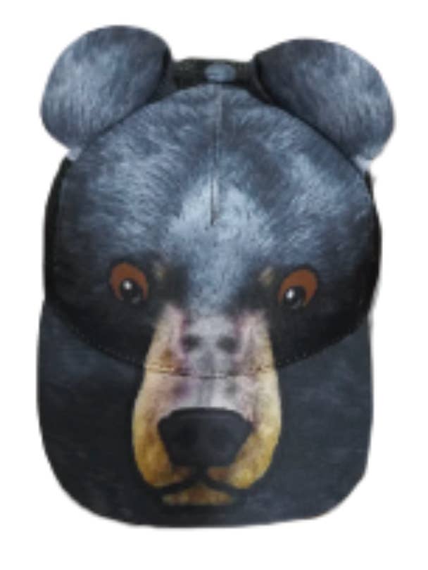 Black Bear Kid's Hat for wholesale by BRIEF INSANITY