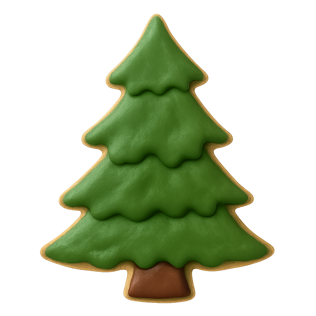 CookieCutter.com – wholesale Kakskärare – Pepparkaksform Julgran 3,75 tum B12662