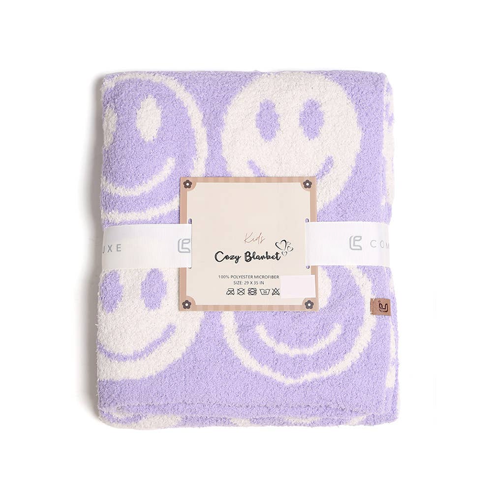 Sensibling Corp. - Wholesale Bedding Blanket - Kids & Baby - Smile Patterned Reversible Kids Throw Blanket6