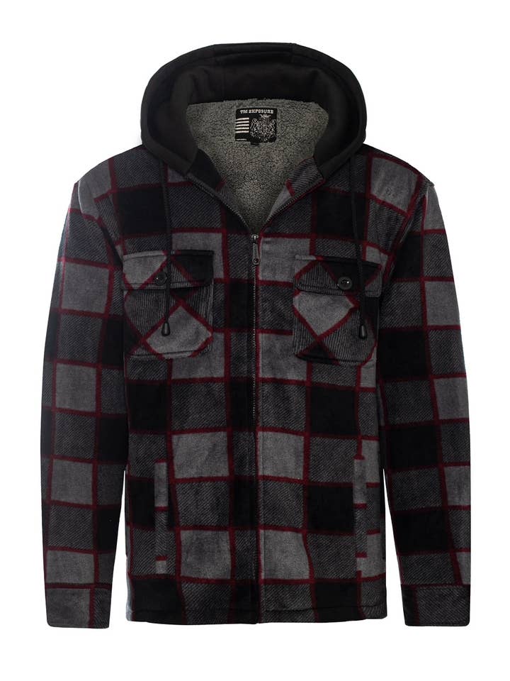 TM Exposure - Wholesale Jacket - Men's - Men's Winter Hoodie Jacket2