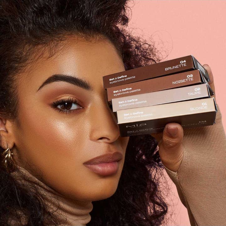 MIA COSMETICS SRL - Wholesale Eyeshadow Palette - Set & Define Eyebrow Palette