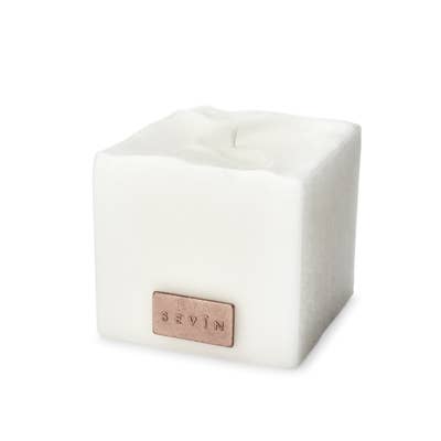 Porcelain White Candle - small for wholesale by S E V I N