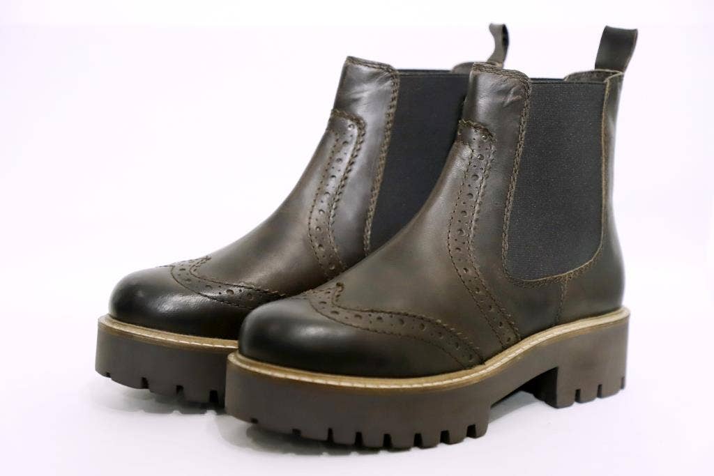 Only Partners - Wholesale Booties - Women's - Emma Brown Oxford Chelsea Leather Bootie2