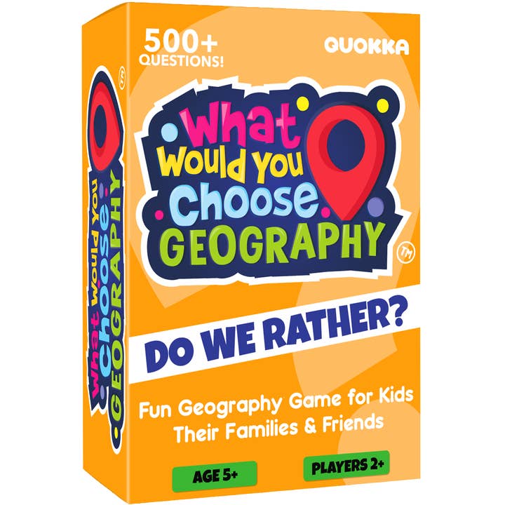 Board Game What Would You Choose Geography for wholesale by QUOKKA