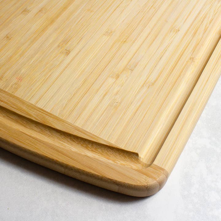 Totally Bamboo - Wholesale Cutting Board - Malibu Groove Bamboo Cutting Board with Juice Groove