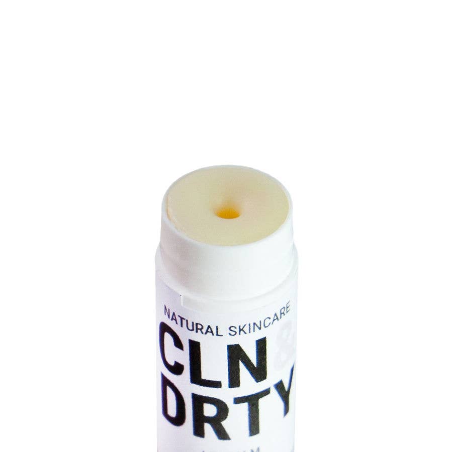 CLN&DRTY Natural Skincare - Wholesale Lip Balm - Peppermint Rosemary Lip Balm1