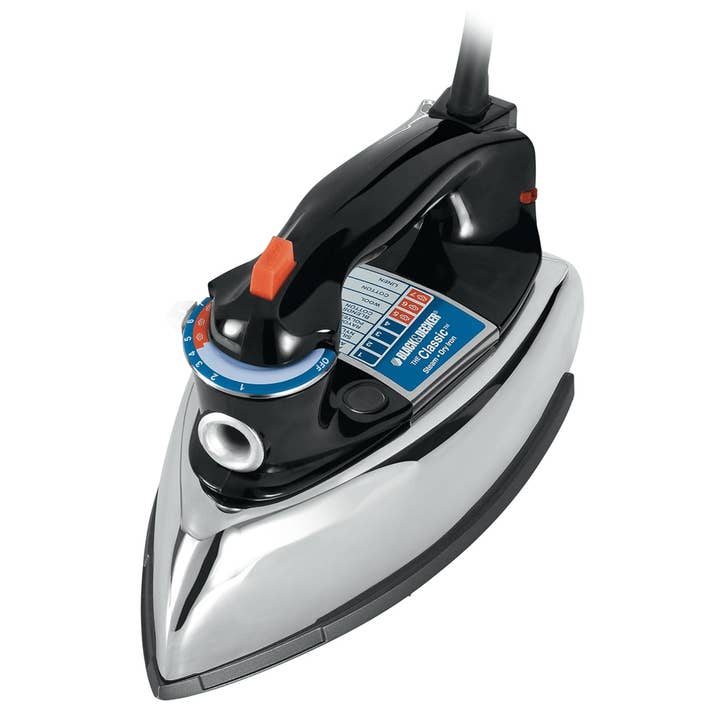JupiterGear Home - Wholesale Iron - Black & Decker Classic Auto-Shutoff Iron with Aluminum Plate6