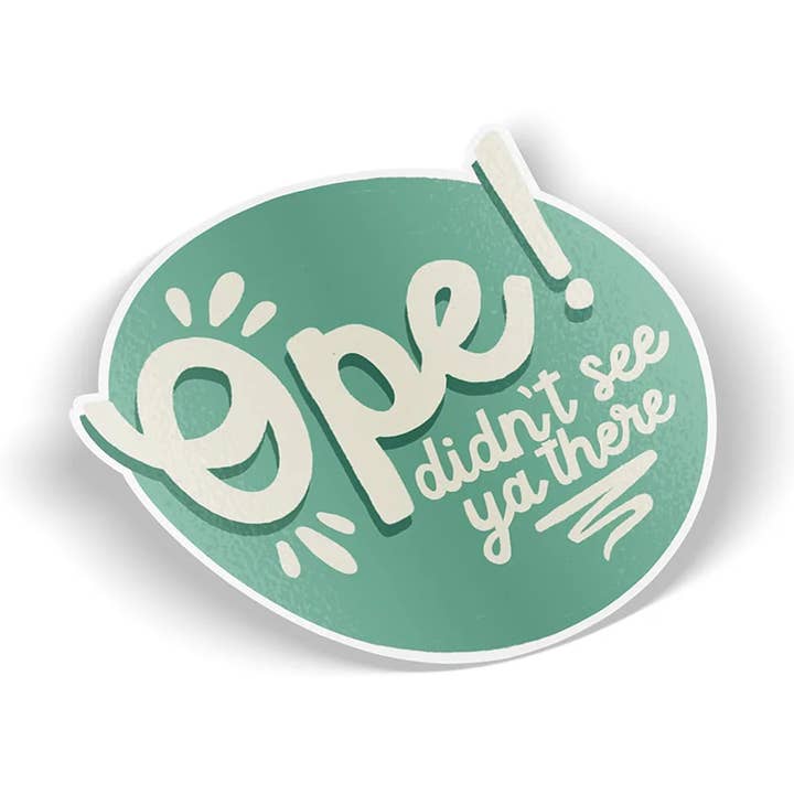 Ope! Midwest Saying Sticker for wholesale by VimAnnVigor