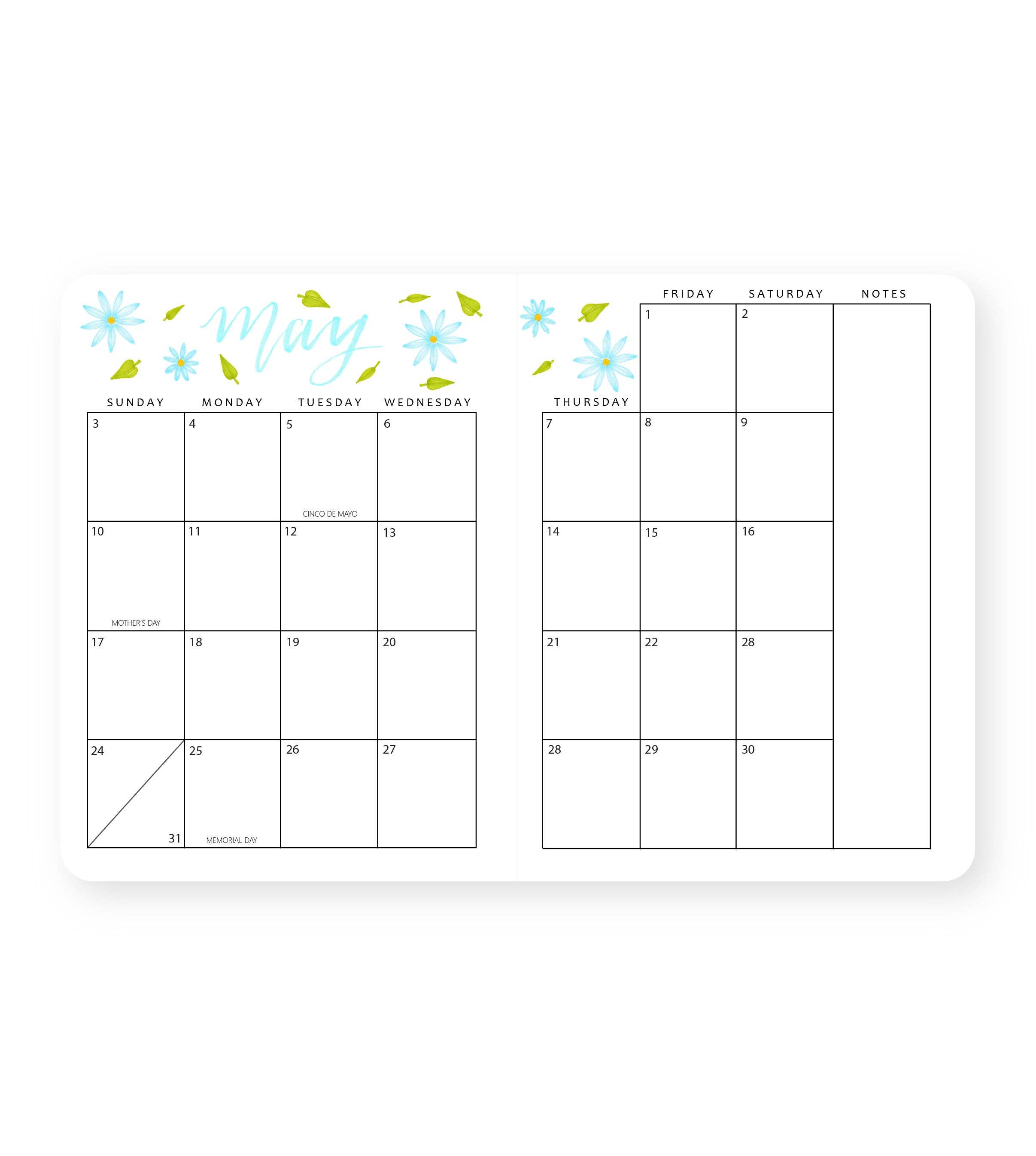 Linda Tong Planners - Wholesale Planner - 2026 Monthly Planner Bows5