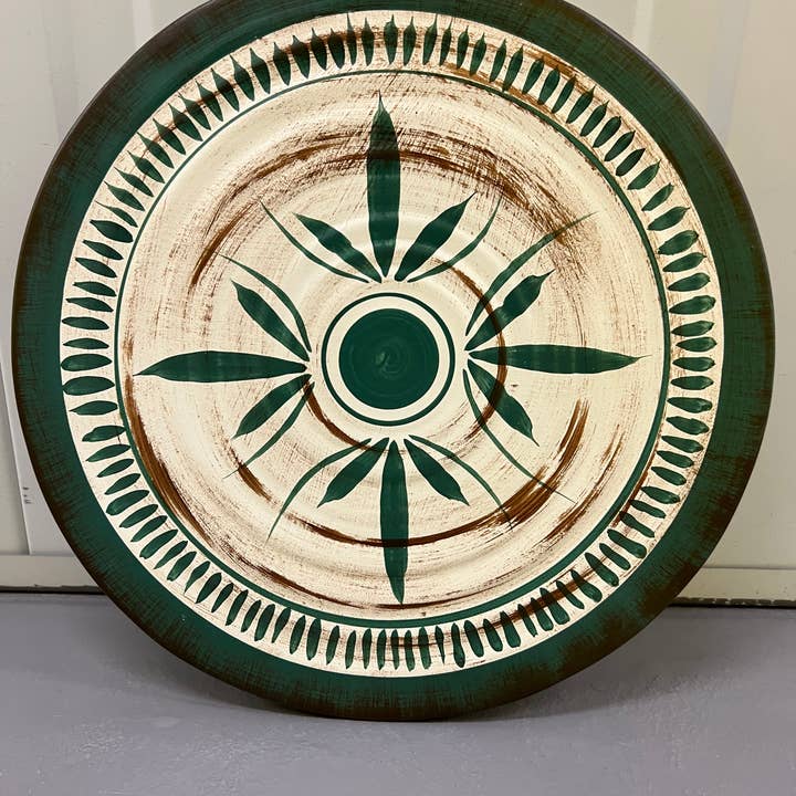 MOODONLINE – Arte de parede dimensional/3D por atacado – Decorativo, Cerâmica Artesanal, Placas de Parede Verdes, Penduramento de Parede12