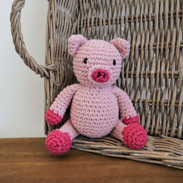 Hoooked Yarns – Engroshandel Strikke-/hækleartikler – DIY Hæklet Kit Grisling Maggie