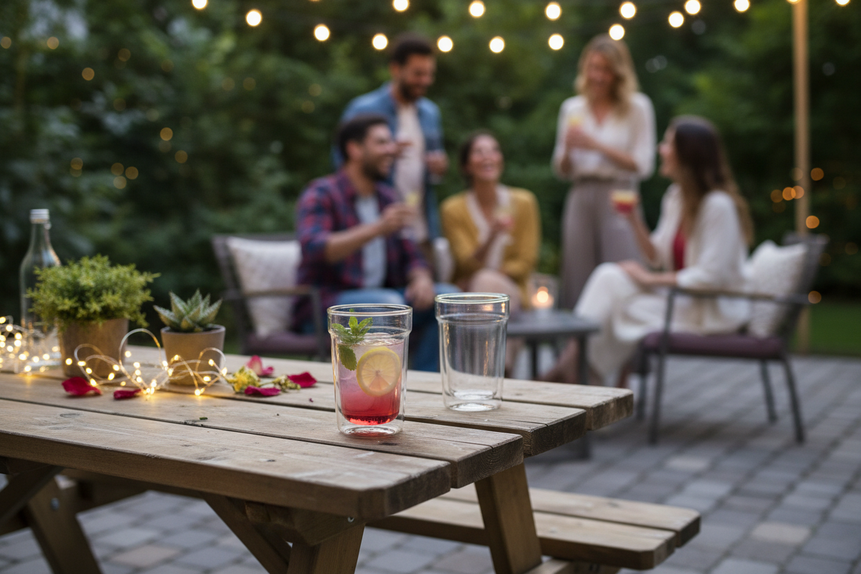 Kadra Kitchenware - Wholesale Drinking Glass/Cup - Simax Exclusive Double Walled Glass 13.5oz Pack of 22