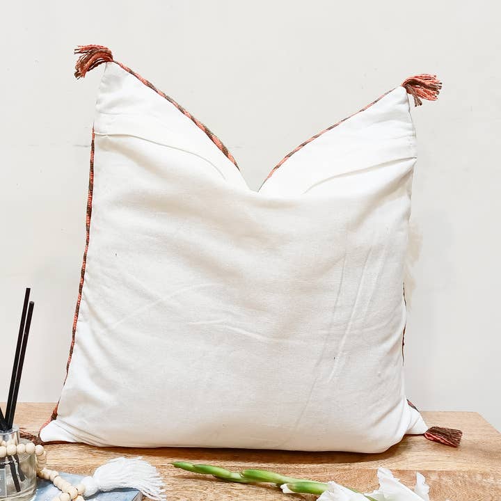 Urban Adorn - Wholesale Throw Pillow Cover - Green Cactus Silk Inspired Linen Square Cushion Cover8