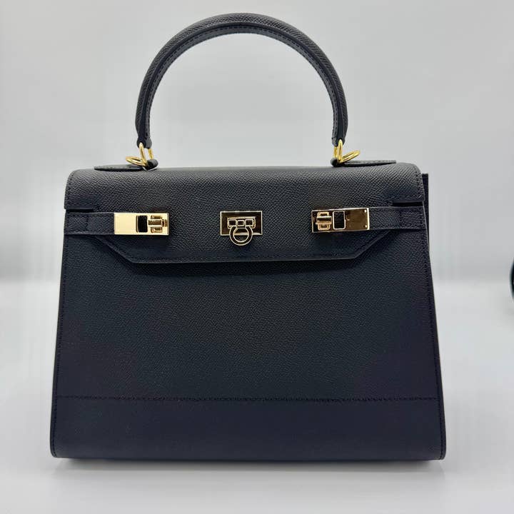 CLAUDETTE - Bags, Purses & Accessories - Wholesale Top Handle Bag - Women's - Audrey (Black)1