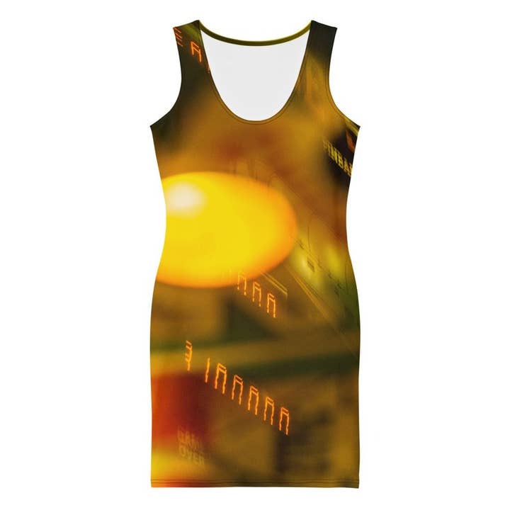 Space Shuttle All Over Dress for wholesale by Flash-G Art & Apparel