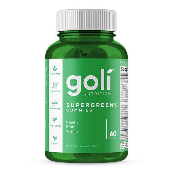 L&F Universal Goods - Wholesale Oral Supplement/Vitamin - GOLI SUPER GREENS RASPBERRY CITRUS 30 SERV0