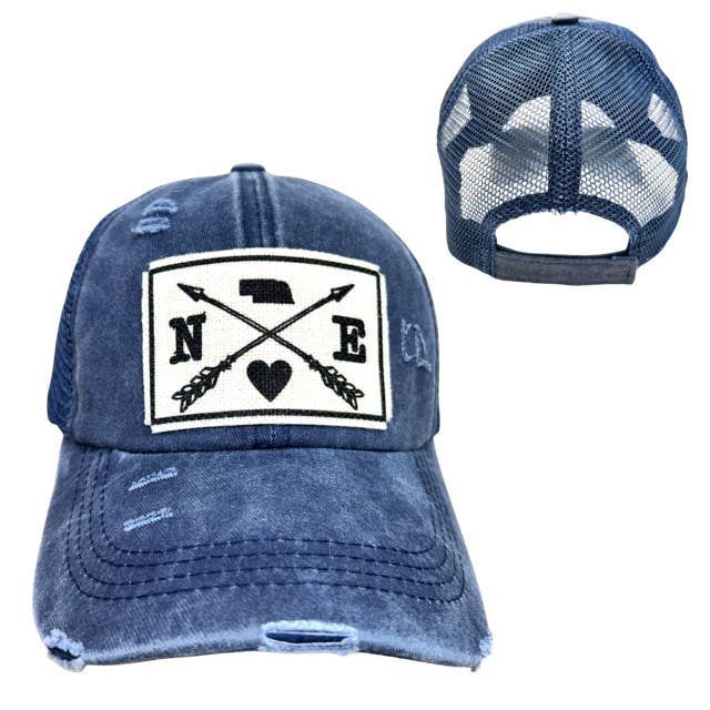 NEBRASKA ARROWS HATS for wholesale by dkhandmade