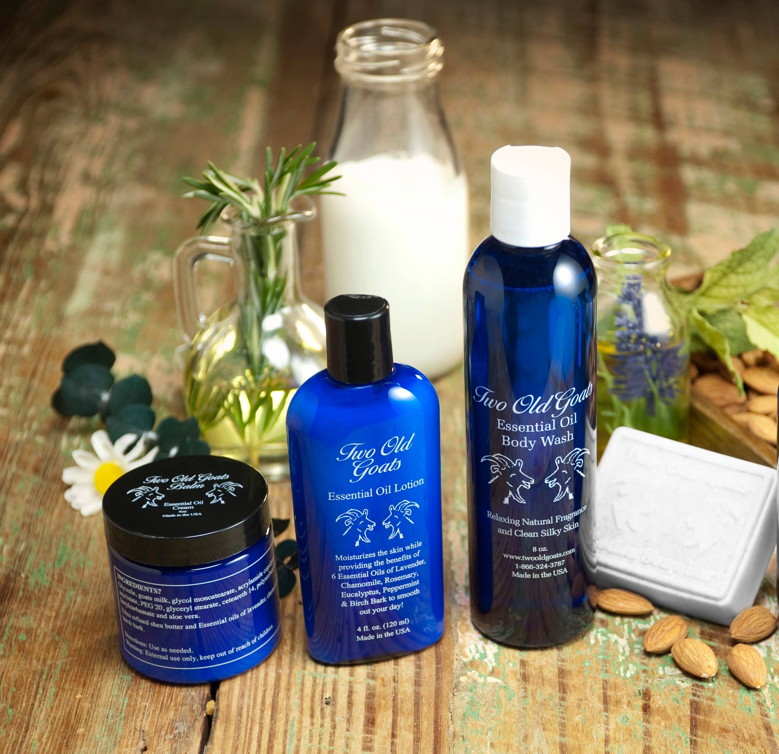 The Original Two Old Goats, LLC - Vente Lotions mains et corps - Lotion aux huiles essentielles Two Old Goats6