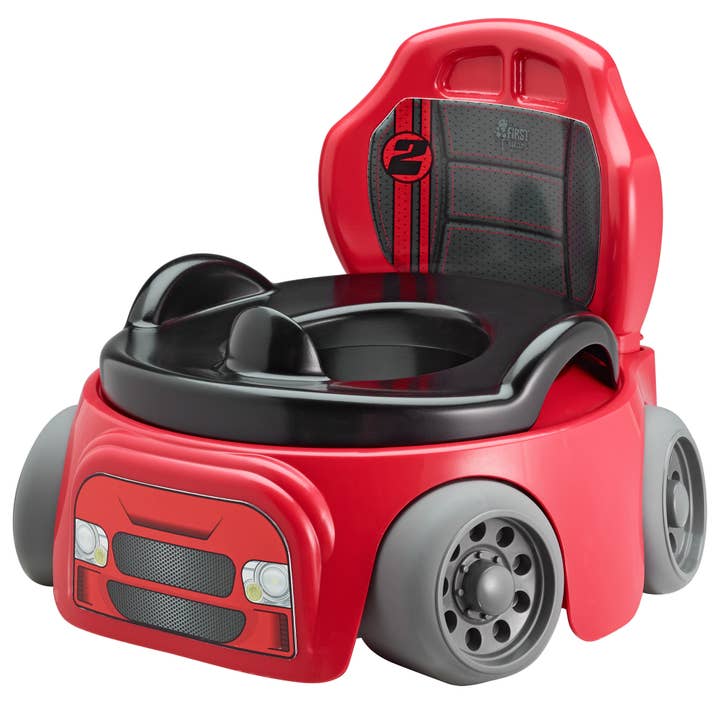 TOMY The First Years Training Wheels Racer Potty Toilet for wholesale by TOMY