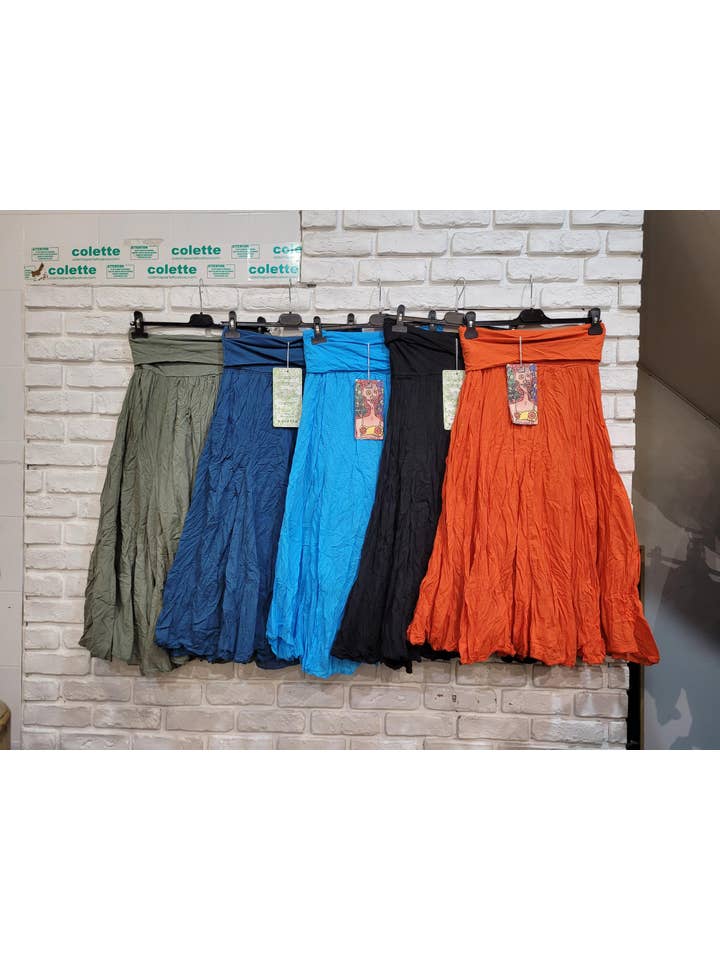 la maison des fibres naturelles – wholesale Kjol - Dam – 100% bomullskjol 6535817