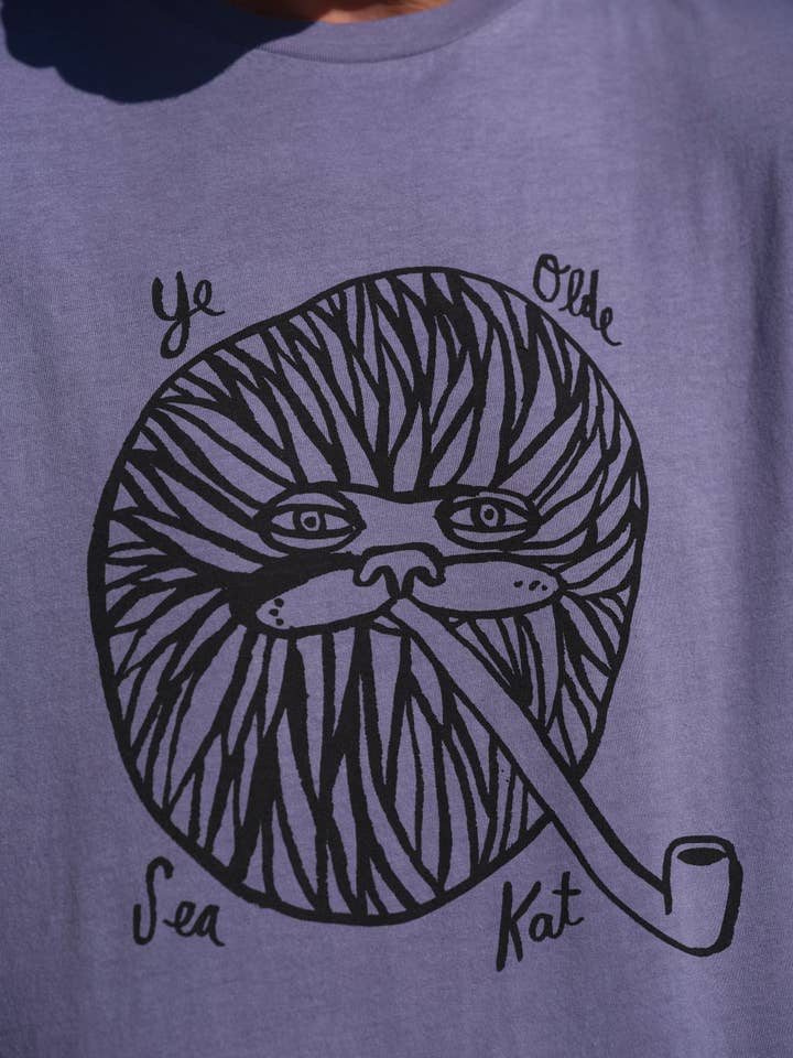 Lavender Blue Sea Kat Tee for wholesale on Faire1