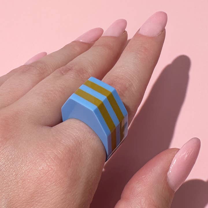 Combinist Goods - Wholesale Cocktail/Statement Ring - Form Ring3