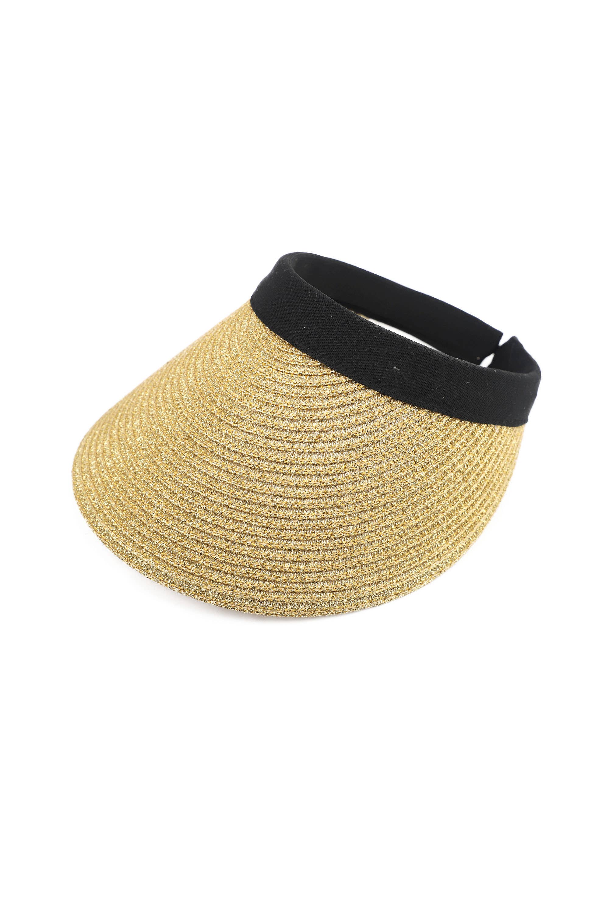 PHANIE MODE - Wholesale Zonneklep - Dames - Lurex United zonneklep – elegant en beschermend H-291720