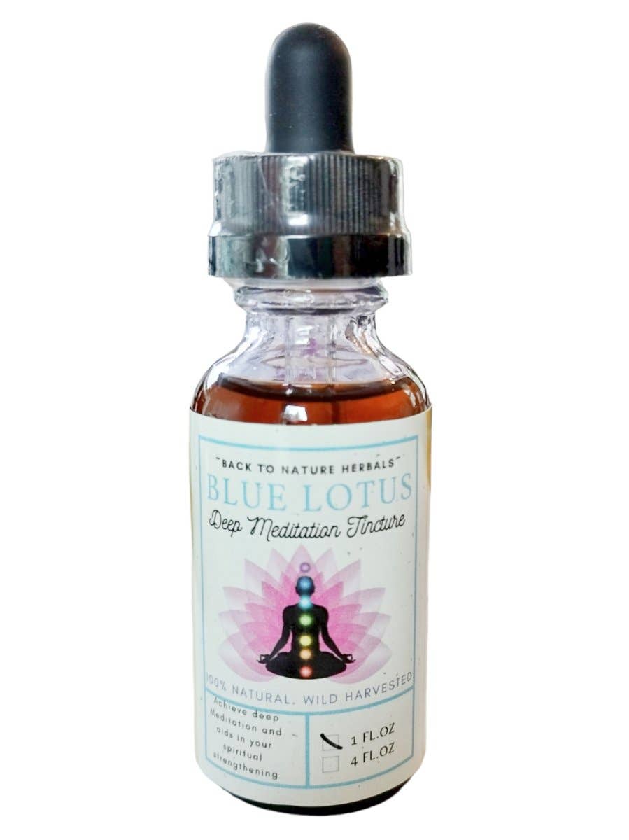 Back2Nature Herbals - Wholesale Tincture - Organic Blue Lotus Tincture2