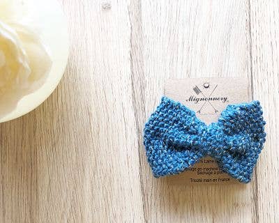 Mignonnery - Vendita all'ingrosso Kit per lavoretti fai da te - Fermaglio/Papillon Jules - Kit maglia per principianti5