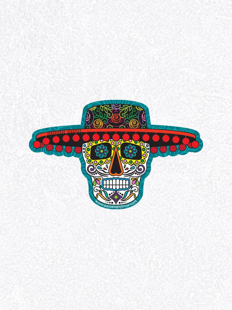 The Art of Pamela Joy Trow – Adesivo por atacado – Adesivo Mariachi Man3