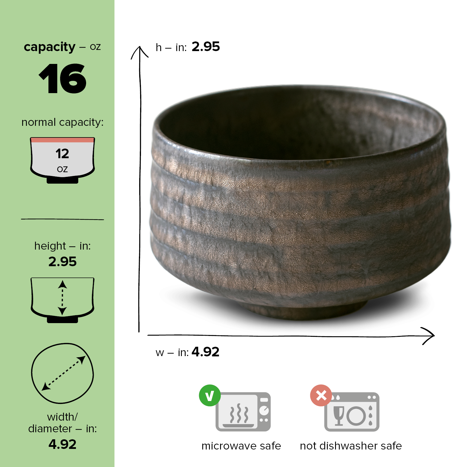 Aprikalife - Venta al por mayor Tazón - Tazón Matcha japonés artesanal negro y dorado4