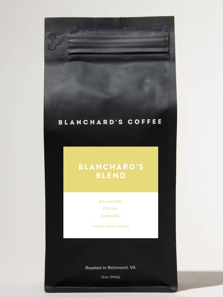 Blanchard’s Blend for wholesale by Blanchard's Coffee Co.