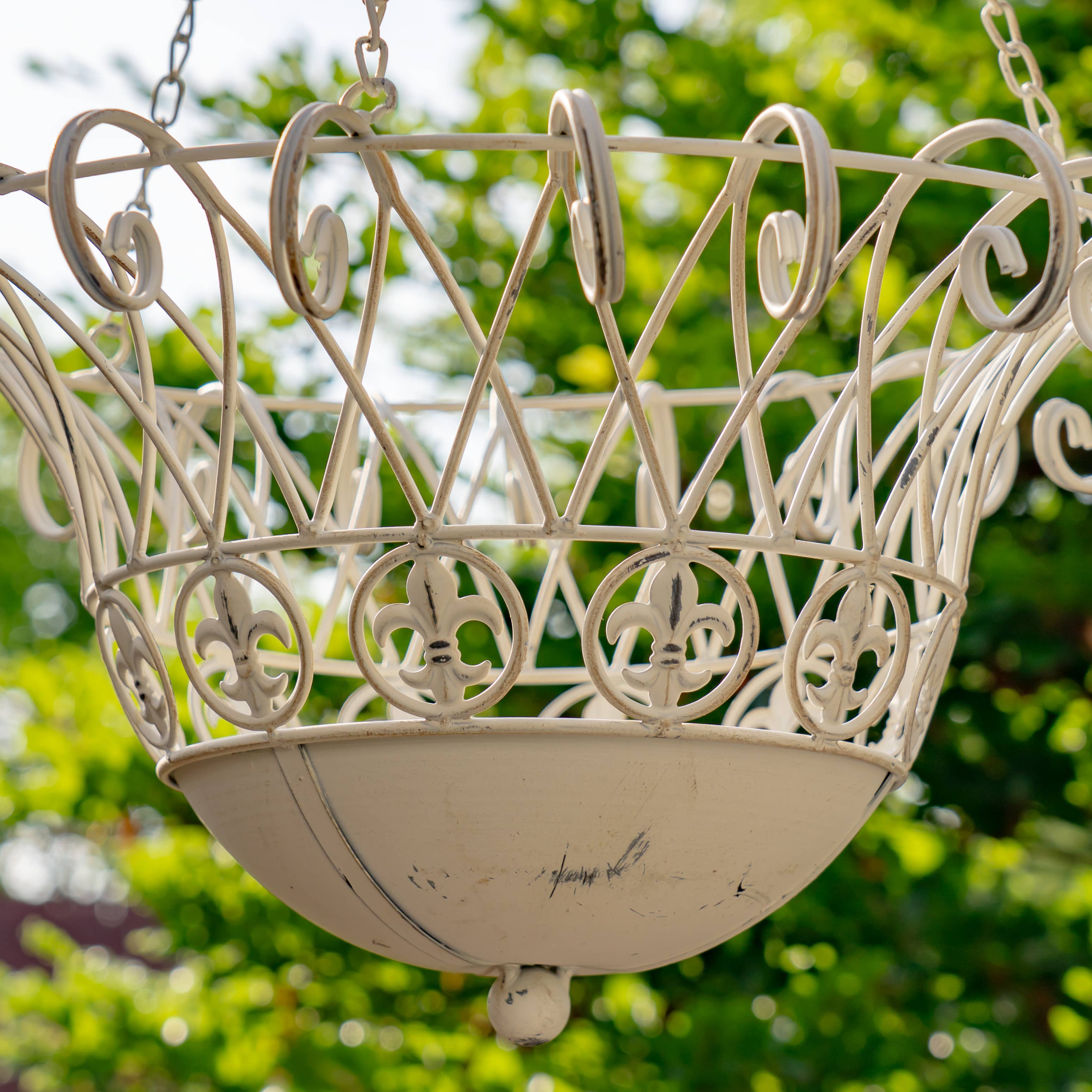 Zaer Ltd. International - Wholesale Hanging Planter - "Stephania" Hanging Basket Planters in 3 Colors 2 Pc/Set1