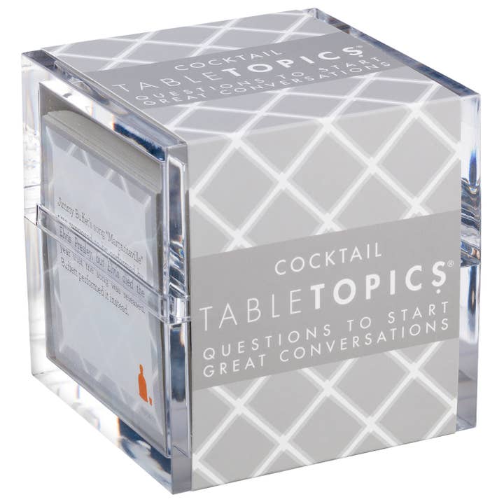 TABLETOPICS COCKTAIL - Conversation Starters for Parties for wholesale by TableTopics