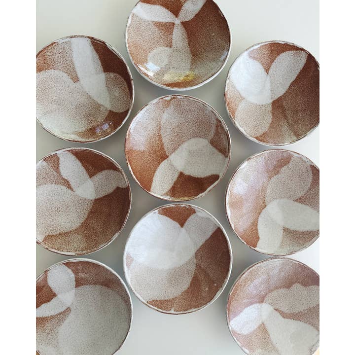 Jenn Johnston Ceramics - Wholesale Bowl - caramel sabi bowl3