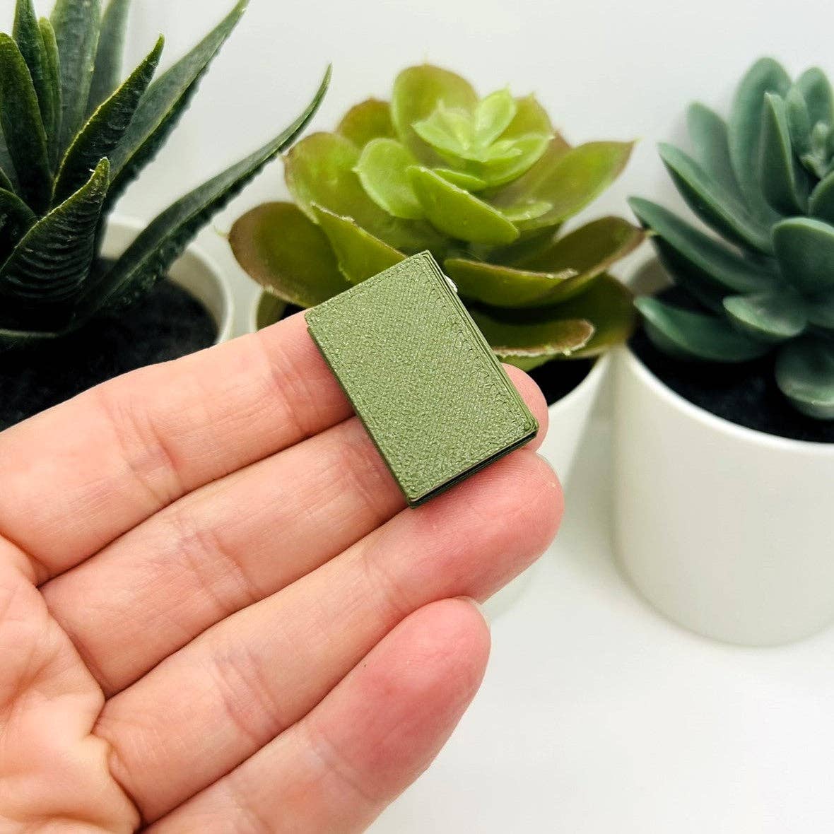 Guerrilla Charm - Wholesale Individual Charm/Pendant - 3D Dark Green Book Charms, 27x18mm2