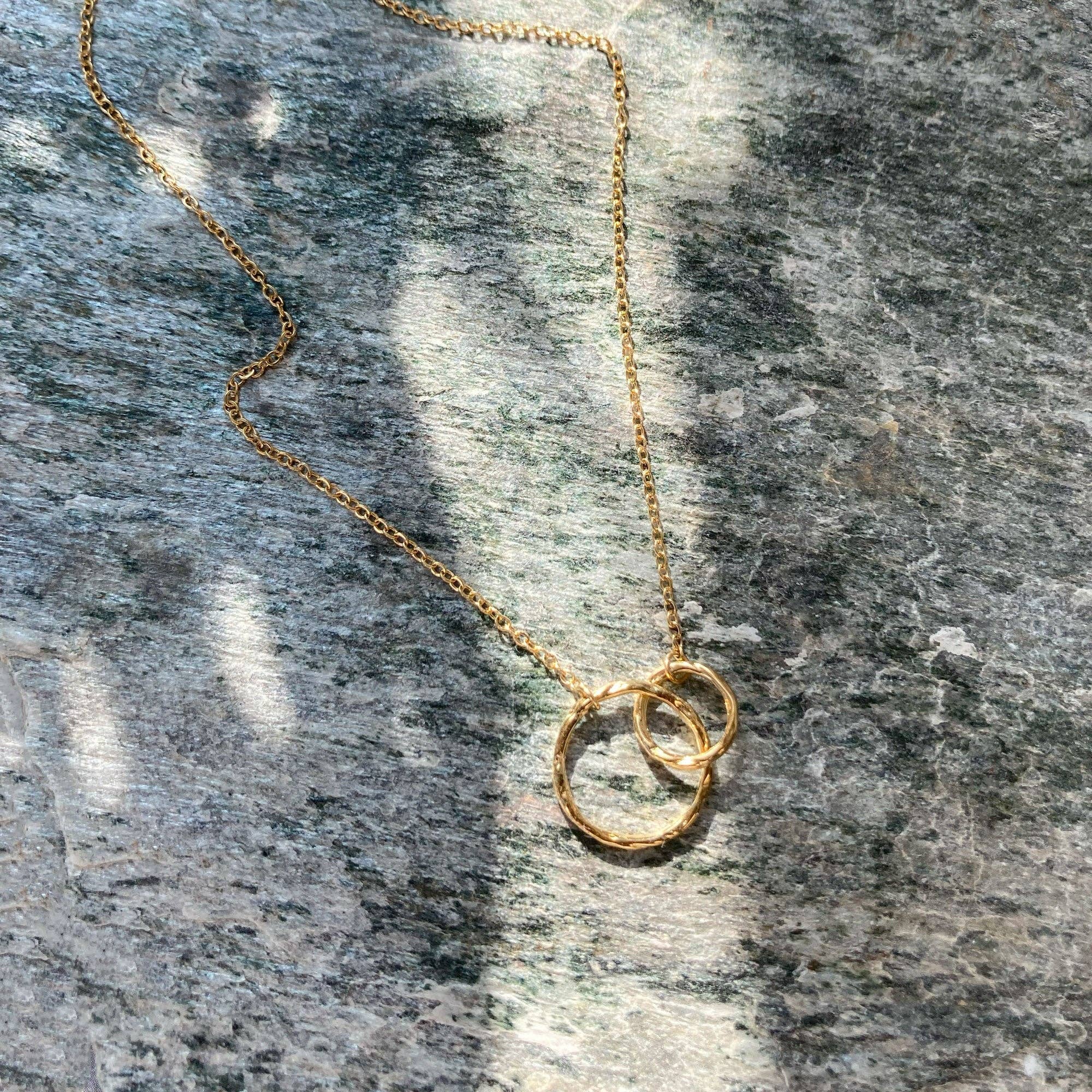 Countdown-Kalender - We celebrate emotions - Wholesale Pendant/Charm Necklace - Mama & Baby Necklace with Circles "Forever Connected" | Gift for Pregnant Women2