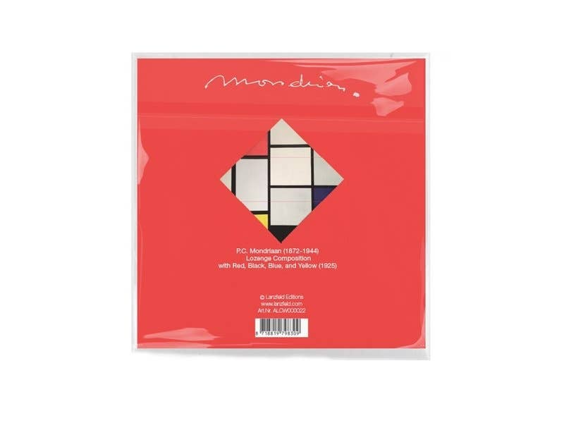 MUSEUM WEBSHOP – Engroshandel Rensemiddel til kontaktlinser – Renseserviet til glas, 15 x 15 cm, Mondrian1