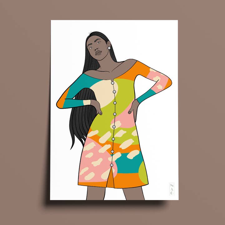 Ruth | Print for wholesale by Nathalie Anna Gill