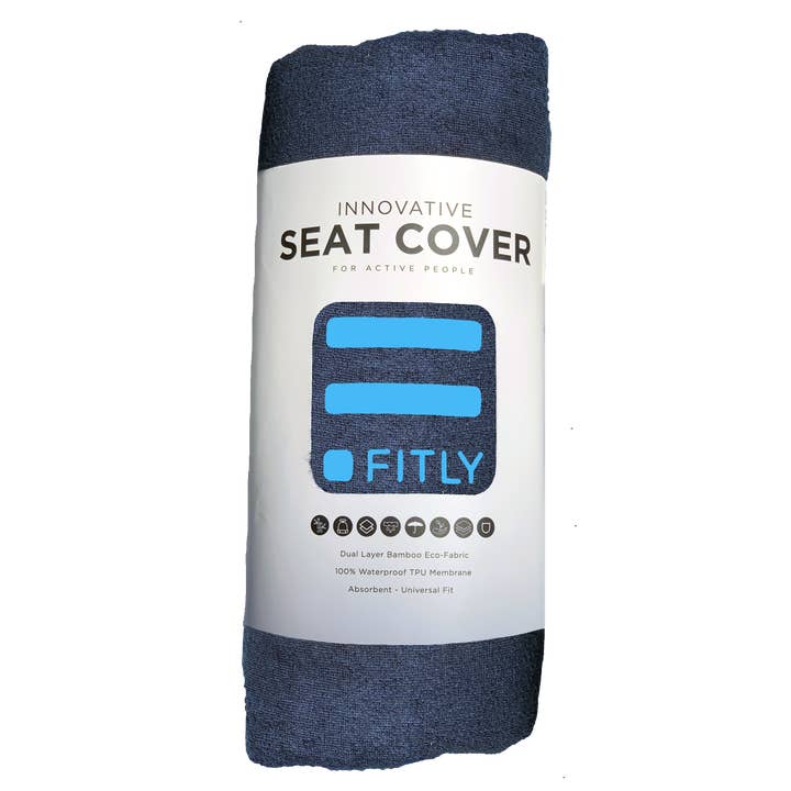 FITLY Towel - Innovative Seat Covers - Blue accents for wholesale by FITLY