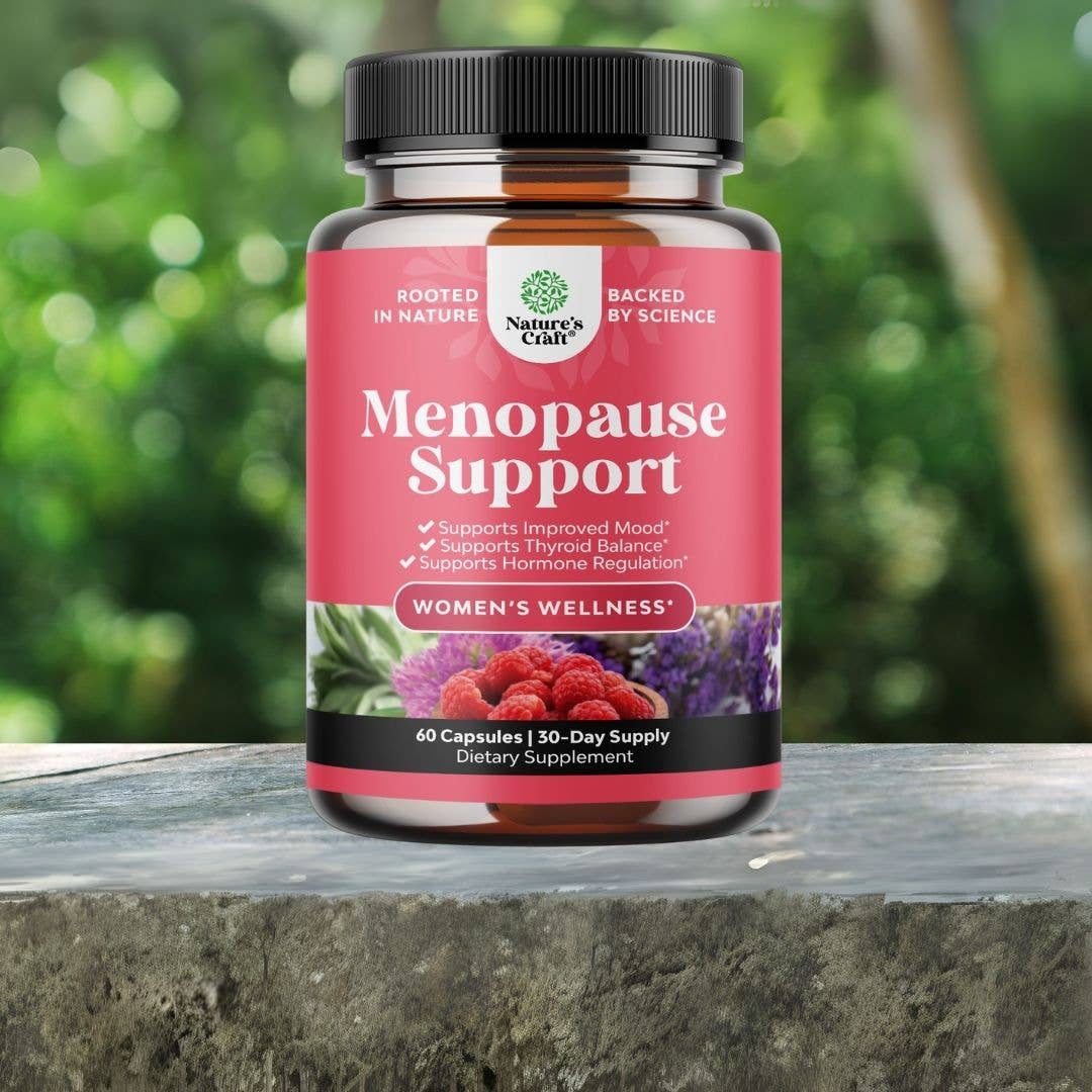 Nature's Craft - Wholesale Oral Supplement/Vitamin - Menopause Support Capsules – Mood & Hormone Balance, 60ct0