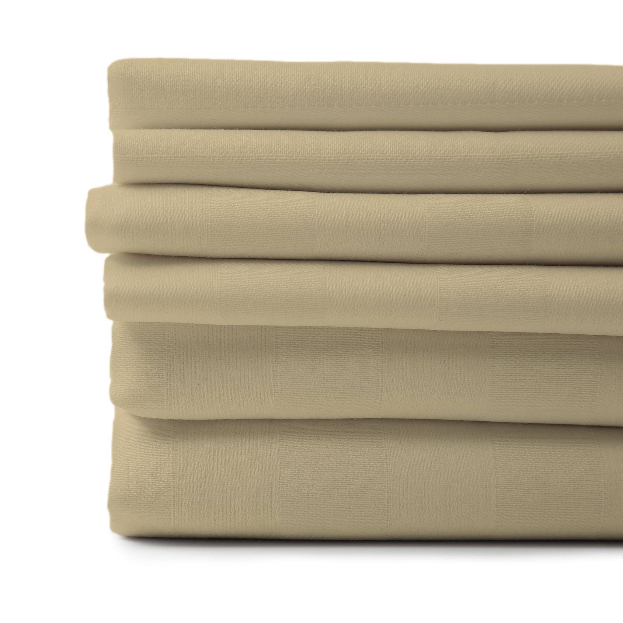 Cypress Linen / Bluff City Bedding - Vente Parures de lit - Ensemble de draps de lit 6 pièces en bambou, 4 taies d'oreiller, draps de poche profonds26