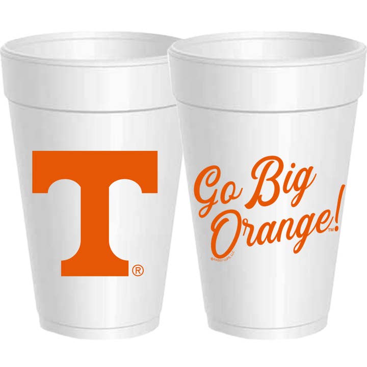 Tennessee - Go Big Orange - 10 pack for wholesale by Sassy Cups