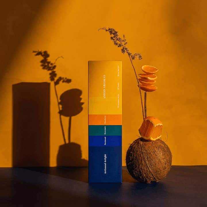 Artisanal Delight - Incense + burner gift set for wholesale by Amod aromas