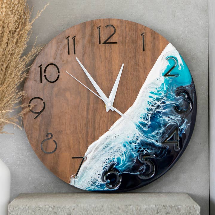 Daphnew Design - Wholesale Wall Clock - Beach Themed Handmade Wall Clock