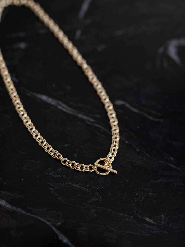 Jaseron choker necklace for wholesale by Sissi100fils Bijoux