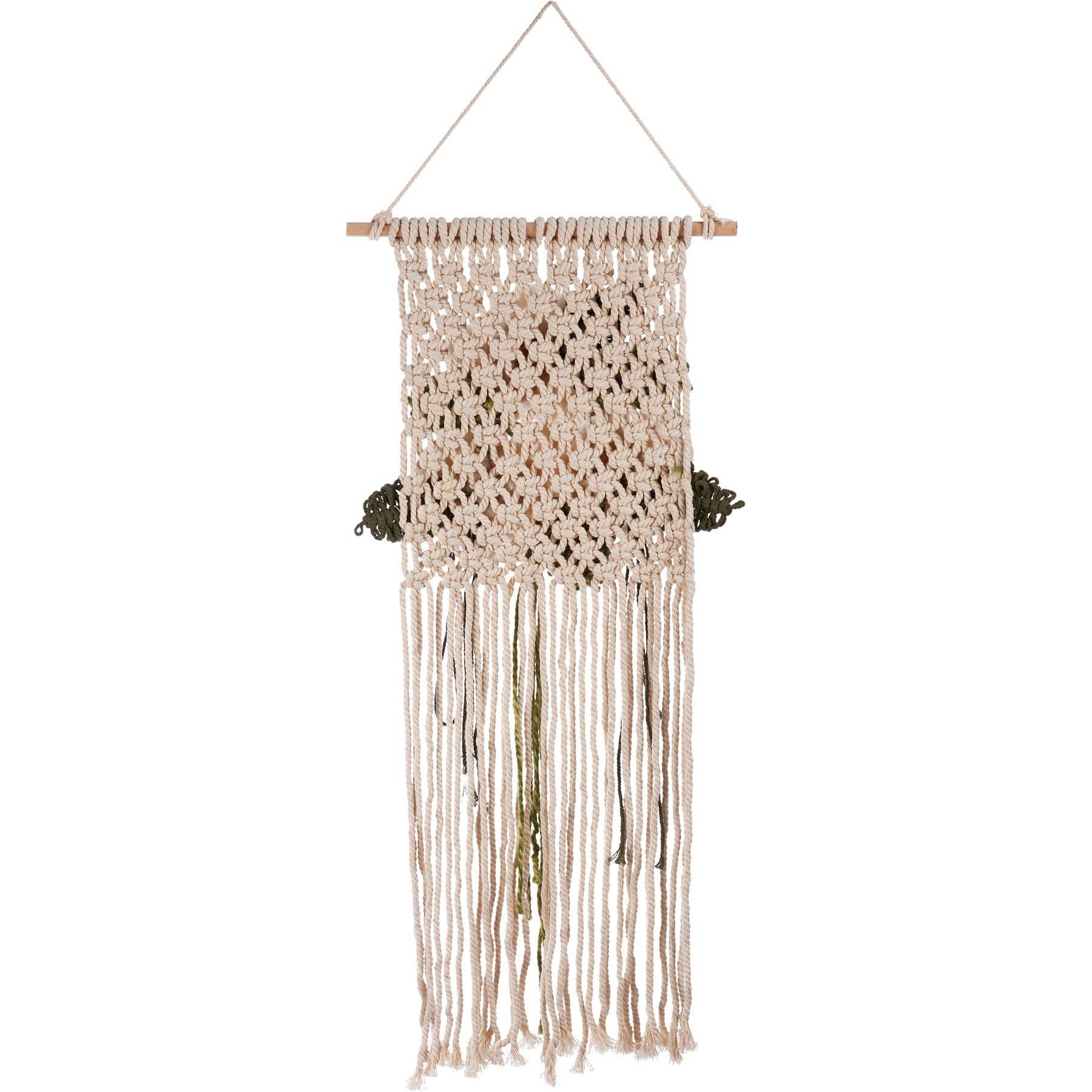 Primitives by Kathy - Wholesale Decorative Tassel/Wall Drop - Medium Floral Wall Hanging1